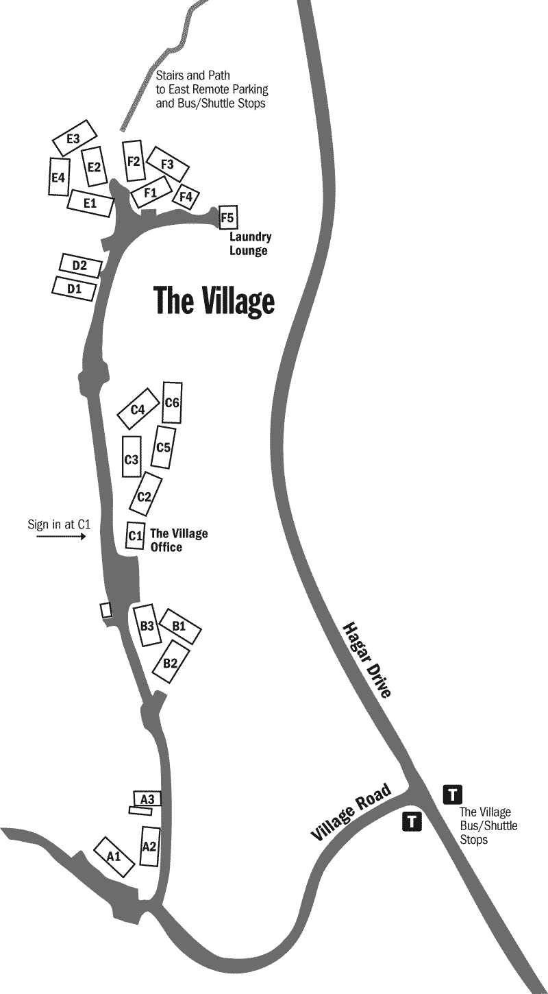 The Village map