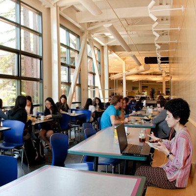 Students at Colleges Nine & Ten Dining Hall